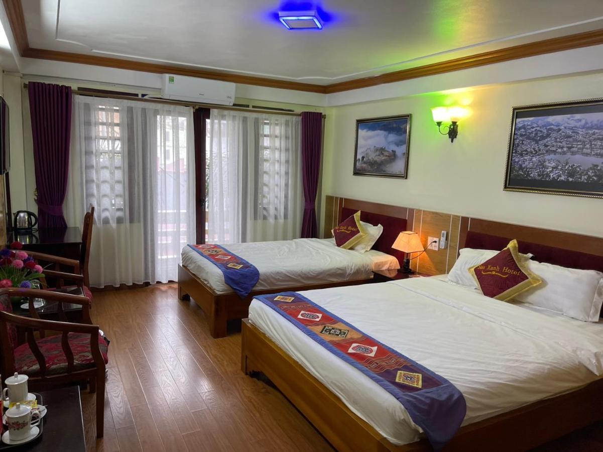 Hotel Sao Xanh ซาปา ภายนอก รูปภาพ