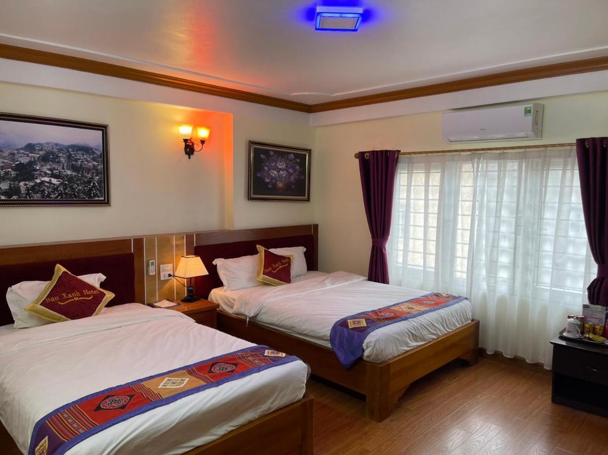 Hotel Sao Xanh ซาปา ภายนอก รูปภาพ