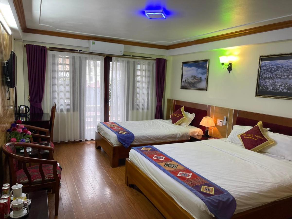 Hotel Sao Xanh ซาปา ภายนอก รูปภาพ