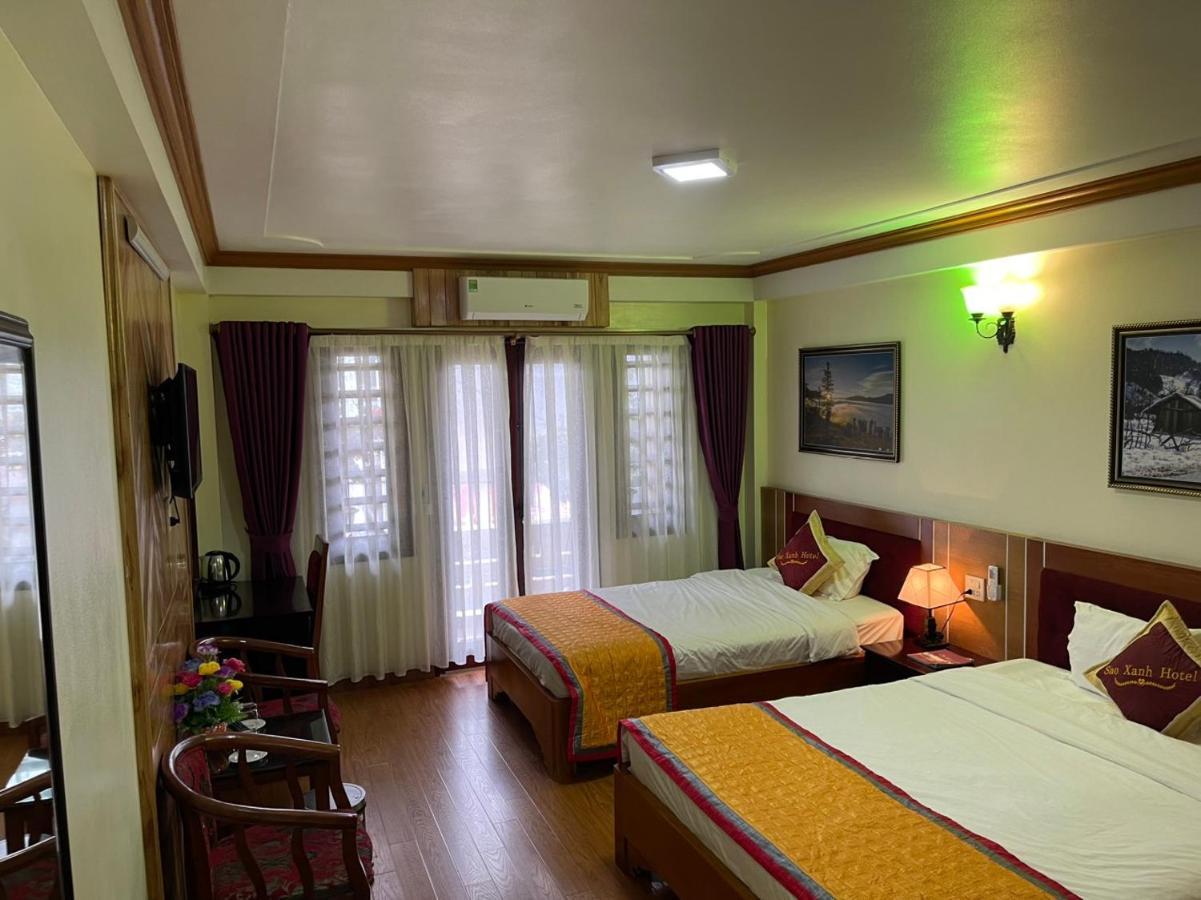 Hotel Sao Xanh ซาปา ภายนอก รูปภาพ