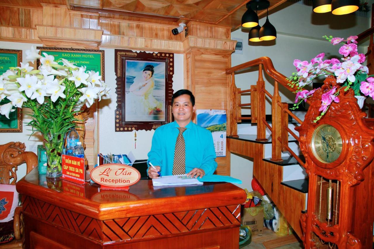 Hotel Sao Xanh ซาปา ภายนอก รูปภาพ